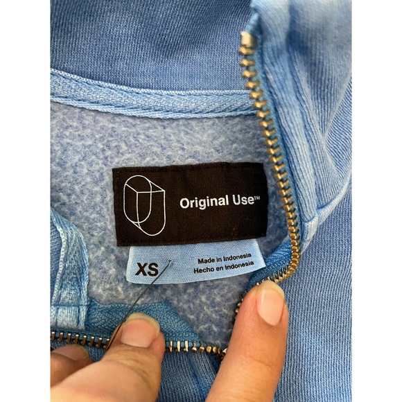 NWT Original Use Sweatshirt-Del Rio Blue- Size XS - Picture 3 of 8